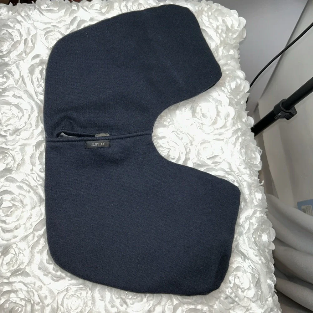 J. Crew Navy Blue Airplane Inflatable Travel‎ Neck Pillow